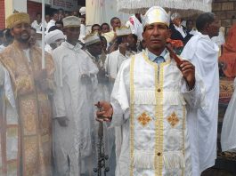 የሻደይ በዓል በሰቆጣ ከተማ እየተከበረ ነው።