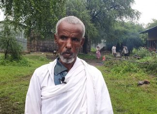 በገንዳ ውኃ ከተማ የማዕድ ማጋራት መርሐ ግብር ተካሄደ።