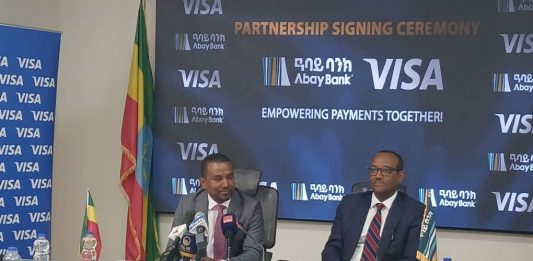 ዓባይ ባንክ እና ቪዛ ኢንተርናሽናል ለአምስት ዓመታት አብሮ ለመሥራት የሚያስችል ስምምነት ተፈራረሙ።