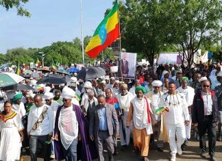 “ሕዳሴው ግድብ ተጠናቅቆ በማየታችን ዳግም የተወለድን ያህል ነው የተሰማን” የድጋፍ ሰልፈኞች