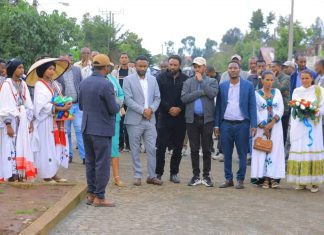 በአገው ግምጃ ቤት ከተማ አሥተዳደር የተለያዩ መሠረተ ልማቶች ተመርቀው ለአገልግሎት ክፍት ኾኑ።