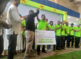 ኢትዮ ቴሌኮም ደብረ ብርሃን ለሚገኘው ሐበሻ አረጋውያን እና ምስጉኖች መርጃ ልማት ድርጅት ድጋፍ አደረገ።