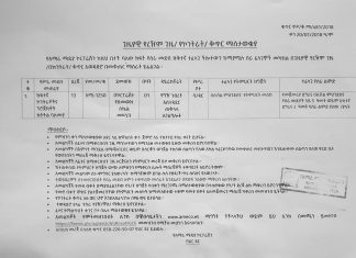 ቅጥር ማስታወቂያ