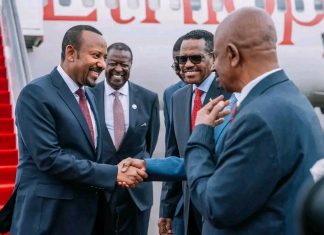 ጠቅላይ ሚኒስትር ዐቢይ አሕመድ (ዶ.ር) የኮሜሳ (COMESA) የመሪዎች ጉባኤ ለመሳተፍ ናይሮቢ ኬንያ ገቡ።