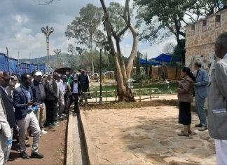 የጎንደር ከተማ ምክር ቤት አባላት በከተማዋ እየተሠሩ የሚገኙ የልማት ሥራዎች ያሉበትን ደረጃ ተመለከቱ።