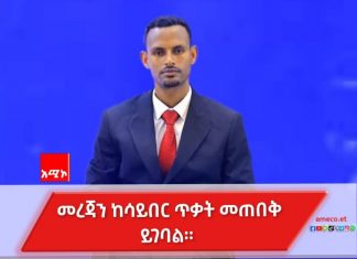 የሳይበር ጥቃት ሉዓላዊነትን እስከ ማስደፈር የሚያደርስ ነው።