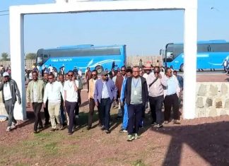 የፌዴራል እና የክልል ከፍተኛ የመንግሥት የሥራ ኀላፊዎች የልማት ሥራዎችን እየጎበኙ ነው።