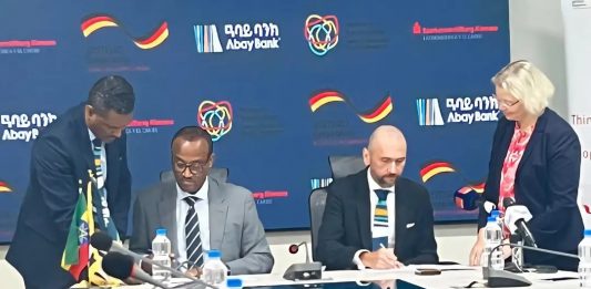 ዓባይ ባንክ ከጀርመን ዓለም ዓቀፍ የልማት ትብብር ድርጅት ጋር በጋራ ለመሥራት የሚያስችለውን ስምምነት ተፈራረመ።