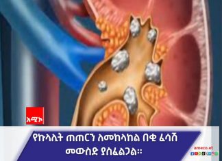 የኩላሊት ጠጠር ሕመምን እንዴት መከላከል ይቻላል ?