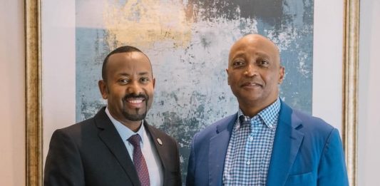 ጠቅላይ ሚኒስትር ዐቢይ አሕመድ (ዶ.ር) ከካፍ ፕሬዝዳንት ፓትሪስ ሞትሲፒ (ዶ.ር) ጋር ተወያዩ።