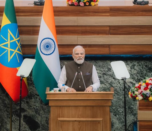 ሕንድ ለኢትዮጵያ የልማት ጉዞ ድጋፍ እንደምታደርግ ጠቅላይ ሚኒስትር ናሬንድራ ሞዲ ገለጹ።