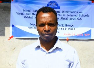 ወልድያ ዩኒቨርሲቲ ለተመረጡ ሁለት ትምህርት ቤት ተማሪዎች እና መምህራን የዐይን እና የጆሮ ሕክምና ድጋፍ አደረገ።
