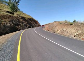 የእስቴ – ስማዳ መንገድ ግንባታ ዋና ዋና ሥራዎች ተጠናቀቁ።