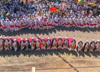 የአምሳለ ዮርዳኖስ ጥምቀት በላሊበላ