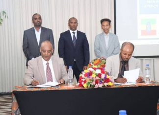 በአማራ ክልል መንግሥት እና በአማራ ፋኖ ሕዝባዊ ድርጅት (አፋሕድ) መካከል የተደረገውን የዘላቂ ስምምነት ማዕቀፍ ውጤታማ ለማድረግ የማስፈጸምያ ስምምነት ሥነ ሥርዓት ተካሄደ።