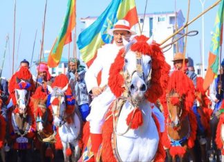 “ኢትዮጵያን ለመድፈር ጠላቶች ሲነሱ፤ እንኳንስ አርበኛው ይቆጣል ፈረሱ”