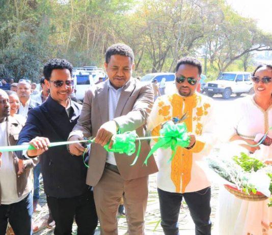 በኮምቦልቻ ከተማ ውስጥ የተገነቡ የልማት ሥራዎች ተመረቁ።