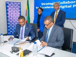 አማራ ባንክ እና ቪዛ ኩባንያ የዲጂታል ክፍያ ሥርዓትን ለማዘመን ስልታዊ አጋርነት መሠረቱ።