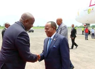 ፕሬዝዳንት ታዬ አጽቀሥላሴ ማላቦ ኢኳቶሪያል ጊኒ ገቡ።