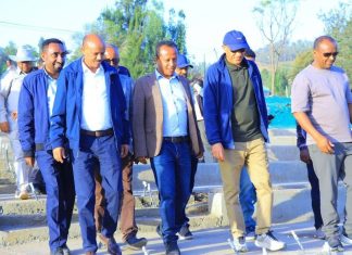 ከፍተኛ የሥራ ኀላፊዎች በጎንደር እና አካባቢዋ የሚገኙ የልማት ሥራዎችን ጎብኝተዋል።