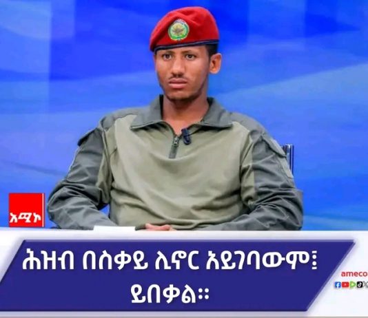 “የታጣቂዎች ትግል ዓላማ የሌለው የግለሰቦች መነገጃ ኾኗል” ፍቅሩ ሙሉየ