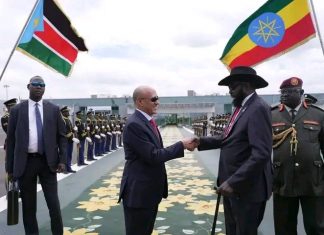 ፕሬዚዳንት ሳልቫ ኬር ማያርድት ጉብኝታቸውን አጠናቀው ተመለሱ።
