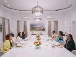 ቀዳማዊት እመቤት ዝናሽ ታያቸው ከቡሩንዲ ቀዳማዊት እመቤት አንጀሊን ንድያይሺሚዬ ጋር ተወያዩ።