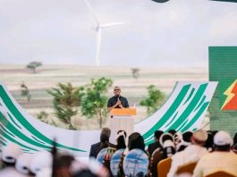 ጠቅላይ ሚኒስትር ዐቢይ አሕመድ (ዶ.ር) የአሰላ ንፋስ ኃይል ማመንጫን መረቁ።