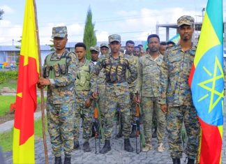 የአማራ ክልል ሚሊሻ ኮሚሽን የ30ኛ ዓመት የሚሊሻ ምስረታ በዓልን በቡልጋ ከተማ እያከበረ ነው።
