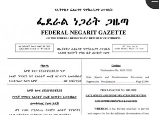 የሐሰተኛ መረጃ እና ጥላቻ ንግግር ተጠያቂነት!