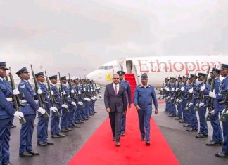 ጠቅላይ ሚኒስትር ዐቢይ አሕመድ (ዶ.ር) ናይሮቢ ኬንያ ገቡ።