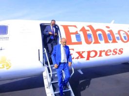 የኢትዮጵያ አየር መንገድ ወደ ደብረ ማርቆስ ከተማ በራራውን አደረገ።