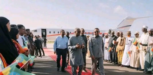 ጠቅላይ ሚኒስትር ዐቢይ አሕመድ (ዶ.ር) በጎዴ የሚገነባውን የአፈር ማዳበሪያ ፋብሪካ ጎበኙ።