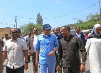 ምክትል ጠቅላይ ሚኒስትር ተመሥገን ጥሩነህ የልማት ሥራዎችን ለመጎብኘት ድሬዳዋ ገቡ።