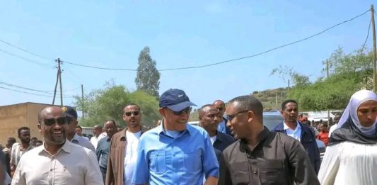 ምክትል ጠቅላይ ሚኒስትር ተመሥገን ጥሩነህ የልማት ሥራዎችን ለመጎብኘት ድሬዳዋ ገቡ።