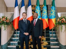ጠቅላይ ሚኒስትር ዐቢይ አሕመድ (ዶ.ር) ከፕሬዝዳንት ኢማኑኤል ማክሮን ጋር ተወያዩ።