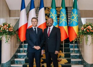 ጠቅላይ ሚኒስትር ዐቢይ አሕመድ (ዶ.ር) ከፕሬዝዳንት ኢማኑኤል ማክሮን ጋር ተወያዩ።