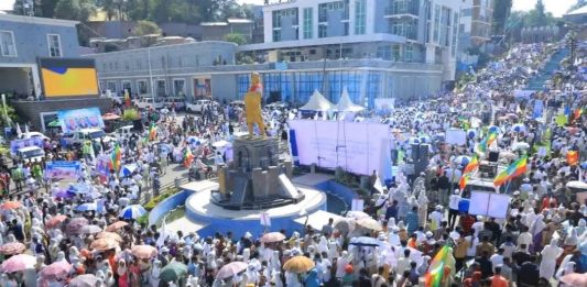 “ብልጽግናን መምረጥ የነገዋን ዘመናዊት ኢትዮጵያ እና የወጣቶችን ብሩህ ተስፋ ማረጋገጥ ነው” የጎንደር ከተማ የድጋፍ ሰልፈኞች