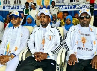 በከሚሴ ከተማ ብልጽግና ፓርቲን የሚደግፍ ሰልፍ እየተካሄደ ነው።