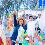 የብልጽግና ፓርቲ የድጋፍ ሰልፍ በአዲስ አበባ መስቀል አደባባይ በመካሄድ ላይ ይገኛል። 707532218_1429224235902163_8934252746852017585_n