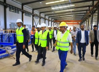 ርእሰ መሥተዳድር አረጋ ከበደ በኮምቦልቻ ከተማ የሚገኙ ኢንዱስትሪዎችን ጎበኙ።