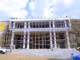 🏢የጎንደር ከተማ መሶብ የአንድ ማዕከል አገልግሎት ግንባታ በበጀት ዓመቱ መጨረሻ ይጠናቀቃል።