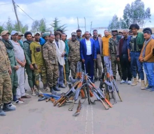 🕊️በማዕከላዊ ጎንደር ዞን በሺህዎች የሚቆጠሩ ታጣቂዎች የሰላም አማራጭን ተቀብለዋል።