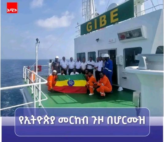 የኢትዮጵያ ዕቃ ጫኝ መርከብ የሆርሙዝን ሰርጥ አቋርጣ ወደ ጅቡቲ እየተጓዘች ነው።