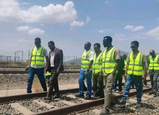 የአዋሽ-ኮምቦልቻ- ሃራ ገበያ ባቡር መስመር ጥገናን በጥራትና በፍጥነት ለማጠናቀቅ ርብርብ እየተደረገ ነው።