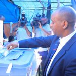 የሰላም ሚኒስትር እና ለሕዝብ ተወካዮች ምክር ቤት የብልጽግና ፓርቲ እጩ ተወዳዳሪ ሙሐመድ እድሪስ ድምጻቸውን ሰጡ። 709102067_1434955195329067_7386232607020411570_n