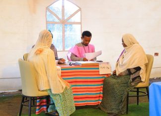 በባሕር ዳር ከተማ መራጮች ድምጽ መስጠት ጀምረዋል።