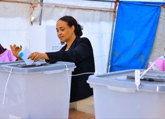 የአማራ ክልል ምክር ቤት ዋና አፈ ጉባኤ እና ለአማራ ክልል ምክር ቤት የብልጽግና ፓርቲ እጩ ፋንቱ ተስፋዬ ድምጻቸውን ሰጡ።