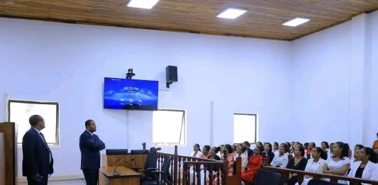 የኢትዮጵያ መገናኛ ብዙኃን ባለሙያ ሴቶች ማህበር አባላት የአማራ ክልል ጠቅላይ ፍርድ ቤት የለውጥ እና ማሻሻያ ሥራዎችን ጎበኙ።