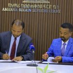 የአማራ ክልል ጠቅላይ ፍርድ ቤት እና የጎንደር ዩኒቨርሲቲ በጋራ መሥራት የሚያስችላቸውን የመግባቢያ ስምምነት ተፈራረሙ። 1783191287245